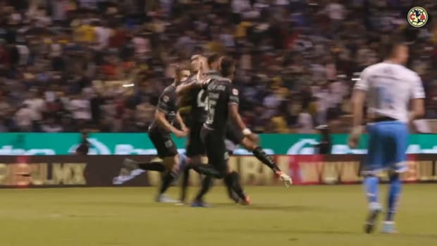 Sebastián Cáceres’s equaliser vs Puebla